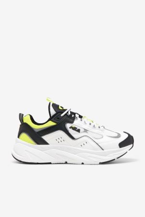 FILA Trigate Plus Sneakers White / Black / Yellow,Mens Shoes | CA.GIERNW136